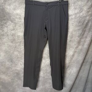 Galway Bay Golf Pants Mens 38x32 Black Performance Nylon Waterproof All Weather
